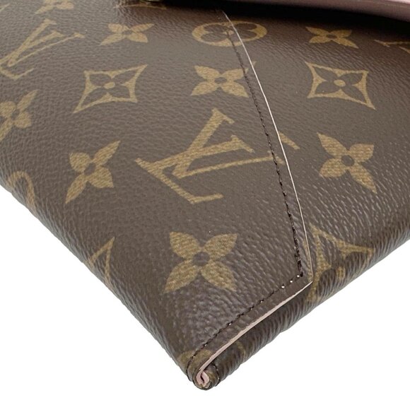 Louis Vuitton  Kirigami Pochette Large Monogram Canvas Clutch Brown - Picture 6 of 11